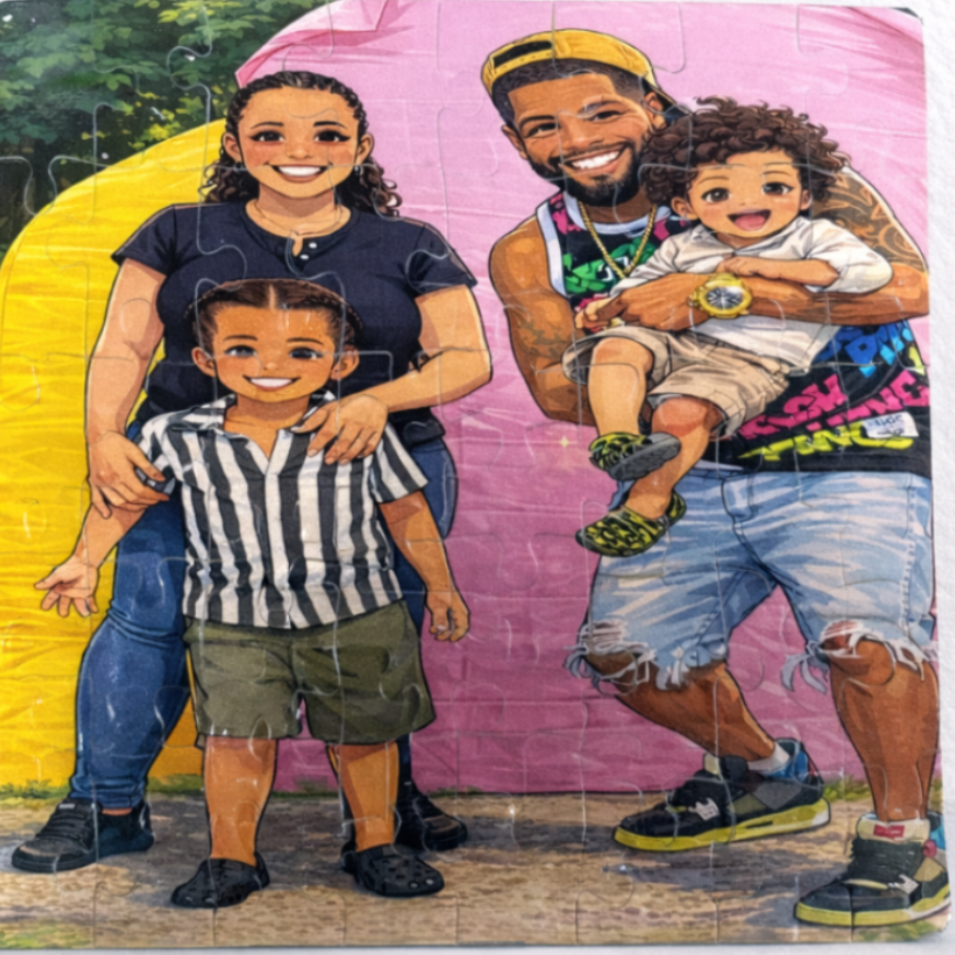 Personalized 40-Piece Puzzle with Your Photo – Unique Gift Idea