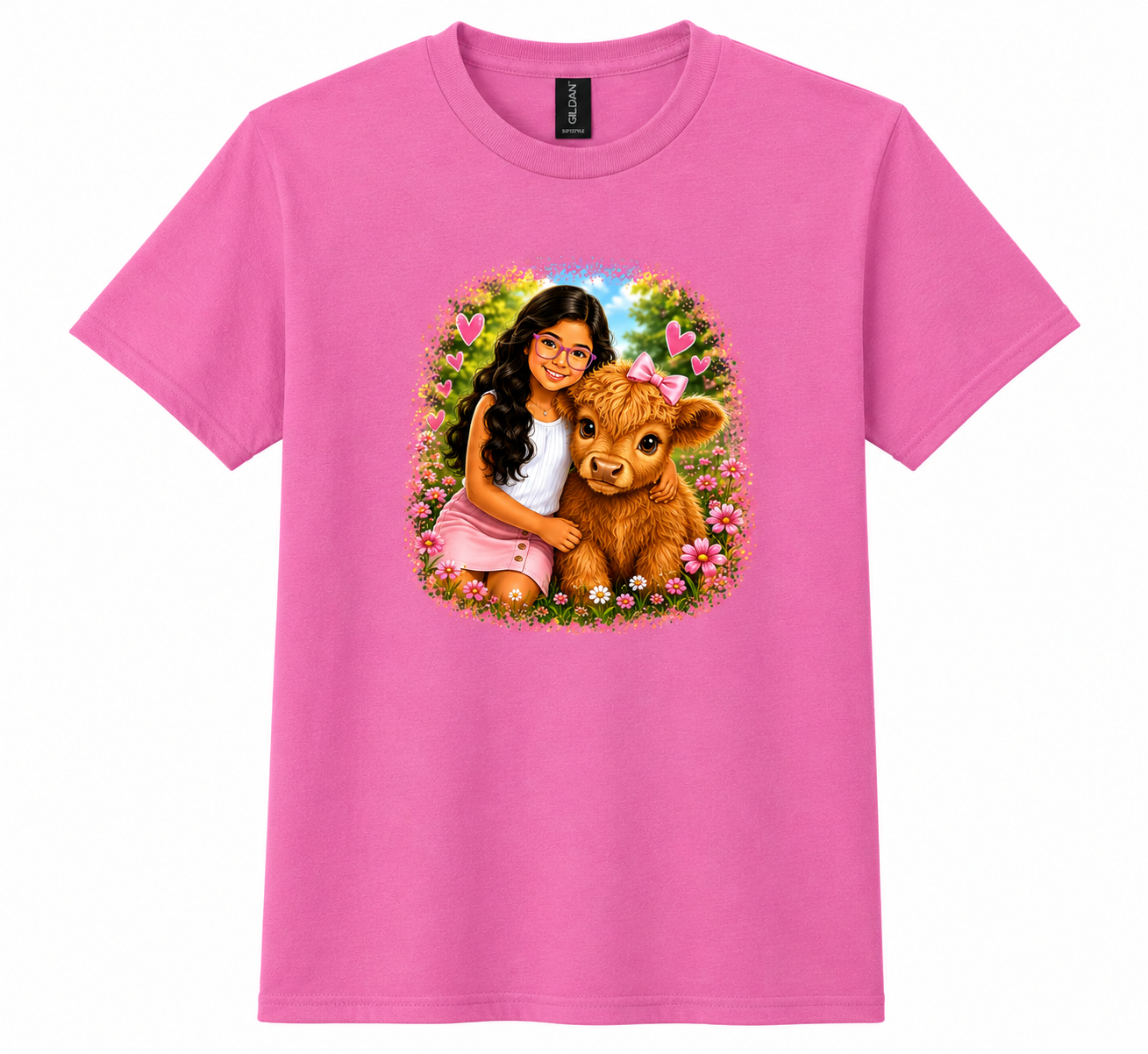 Gildan® Youth DryBlend® 50/50 Cotton-Poly Custom Graphic T-Shirt