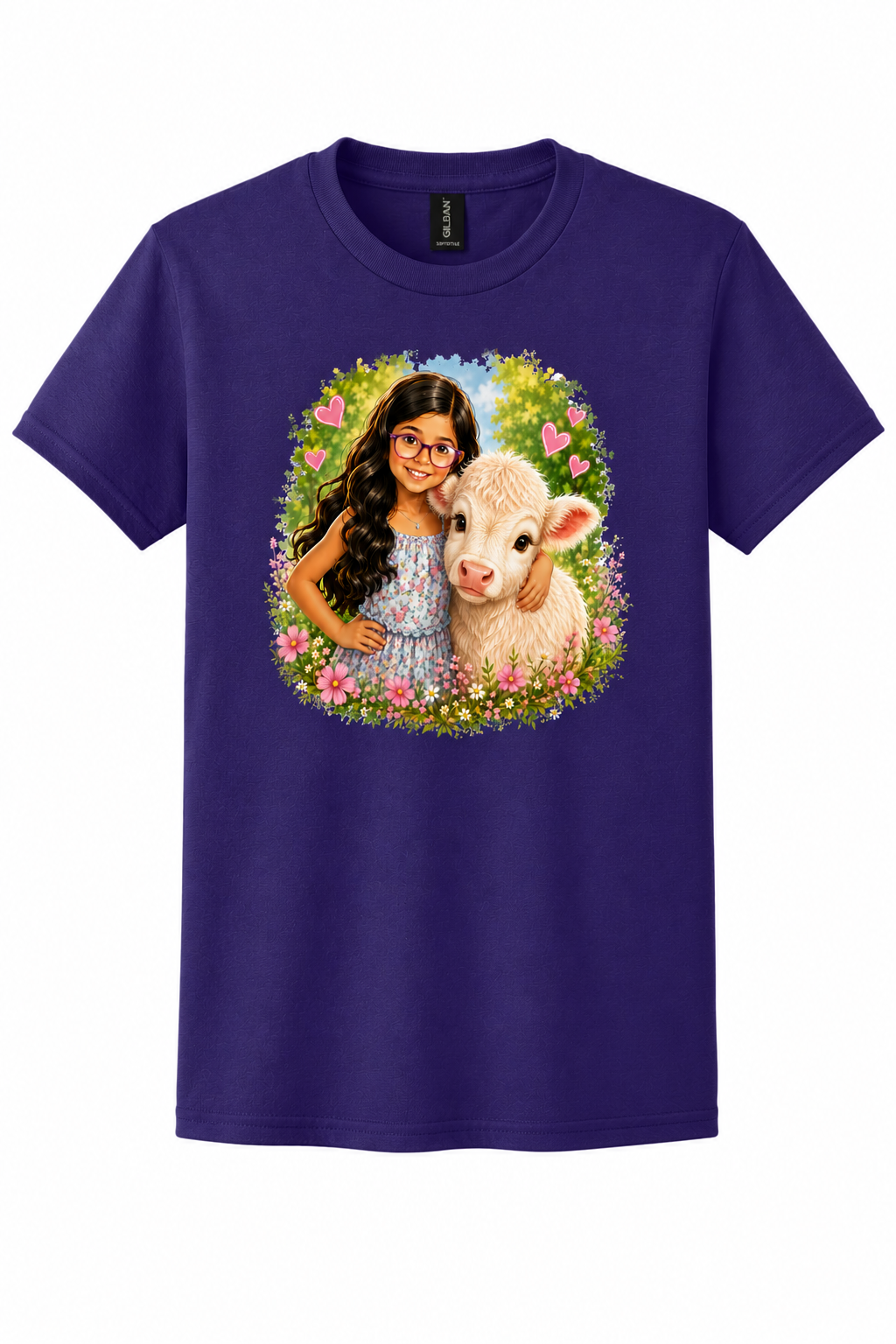 Gildan® Youth DryBlend® 50/50 Cotton-Poly Custom Graphic T-Shirt