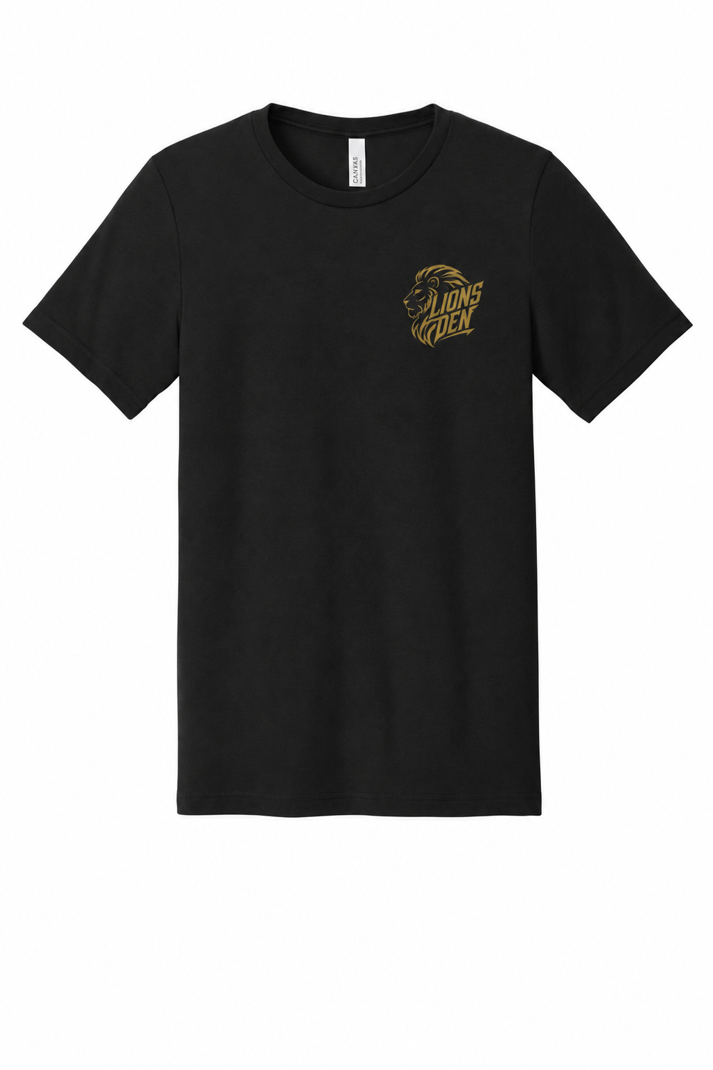 Lions Den (left chest logo) – BELLA+CANVAS® Unisex Heather CVC Short Sleeve Tee  Strength. Loyalty. Pride. Welcome to the Den.