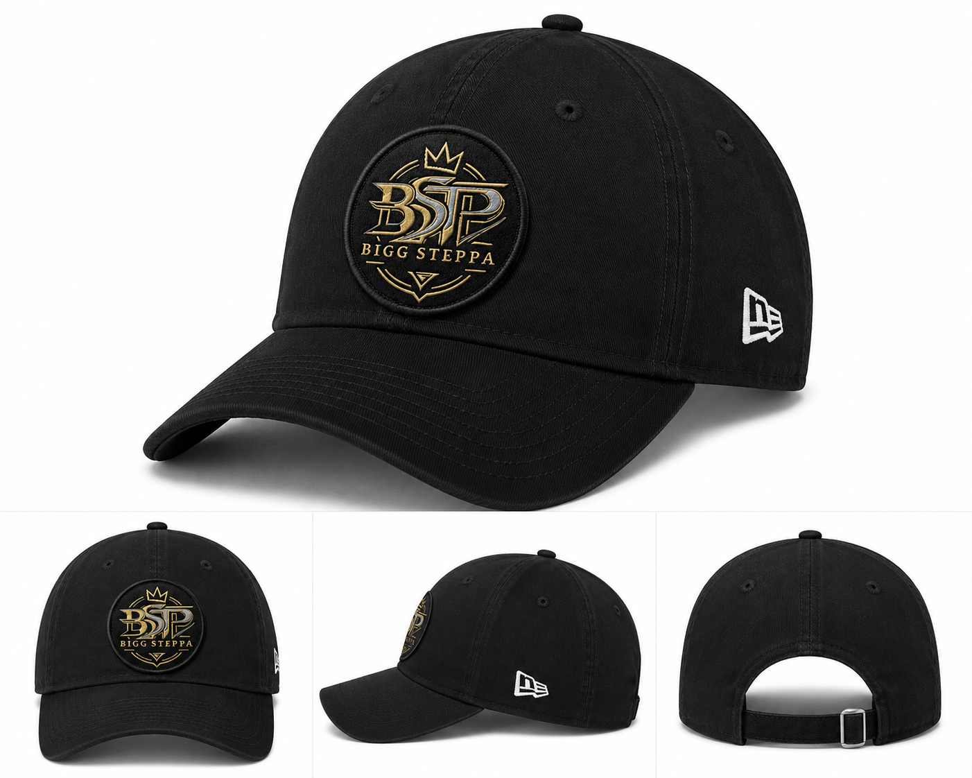 New Era® Adjustable Unstructured Cap with Premium Embroidered Patch- PREORDER