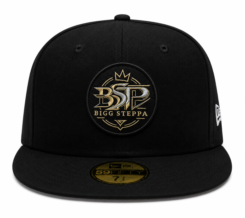 Bigg Steppa Premium New Era Flat Bill Hat -PREORDER
