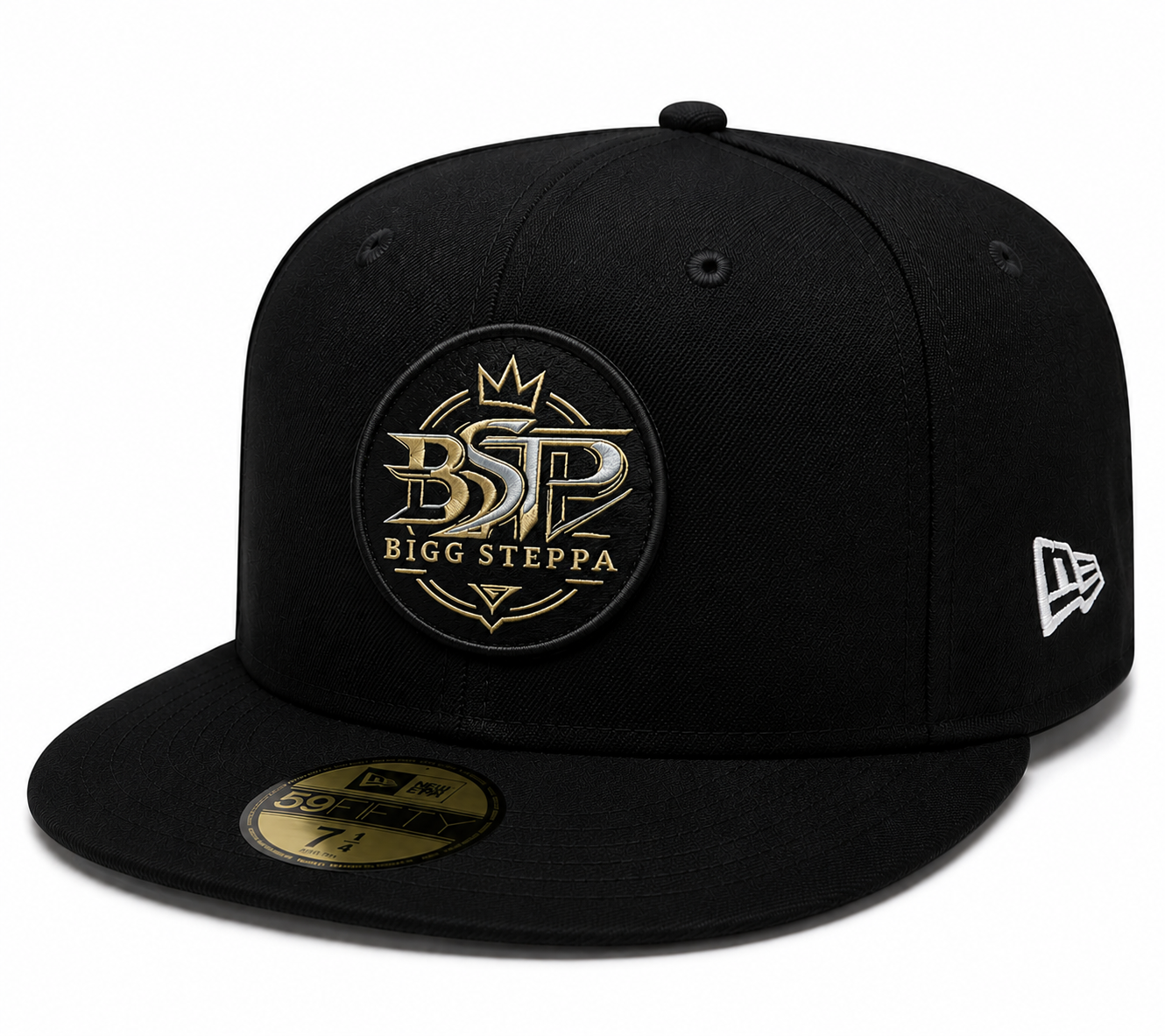 Bigg Steppa Premium New Era Flat Bill Hat -PREORDER